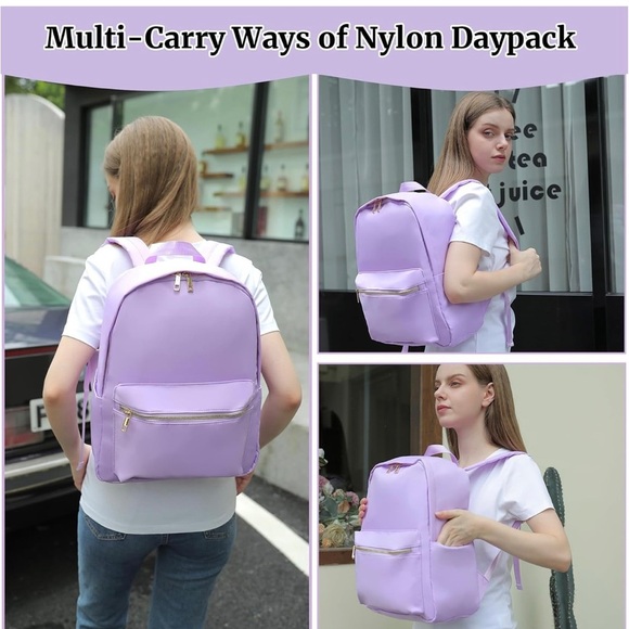 Lavender Backpack - Picture 5 of 6